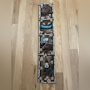 Animal Wildlife Hanging Tapestry 50” X 7 1/2”